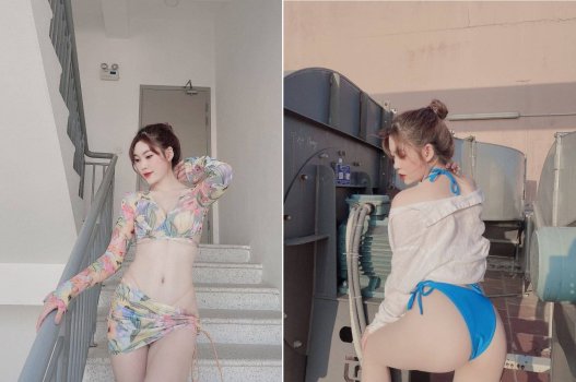 phim sex massage kích dục Bú trên chung cư xuất vào mồm cho em nuốt